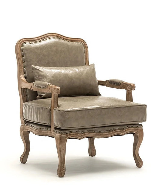 Brown Willow chair with ash frame