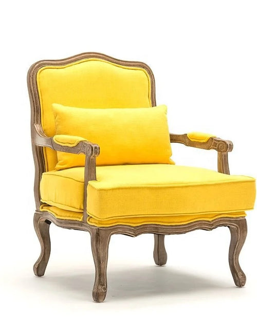 Yellow Willow chair front view