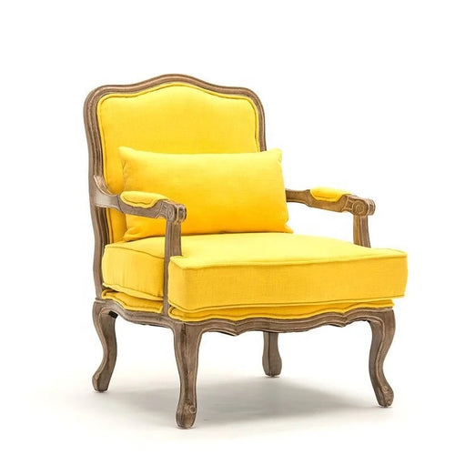 Yellow Willow chair front view