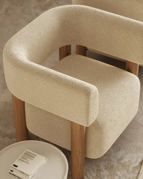 Top view of baron armchair