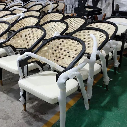 Bulk black white Juno chairs