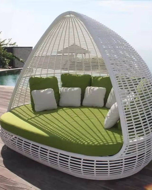 green hawaii lounge bed