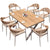 Hocco modern dining set full view
