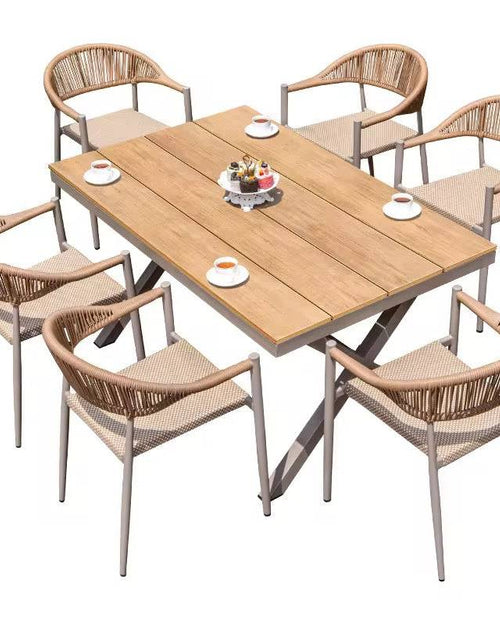 Hocco modern dining set full view