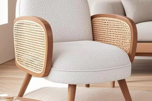 Mustard kipos chair with plush velvet