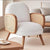Mustard kipos chair with plush velvet