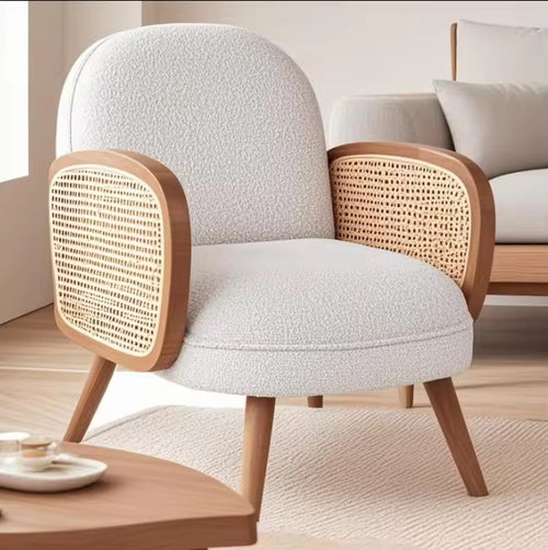 Mustard kipos chair with plush velvet