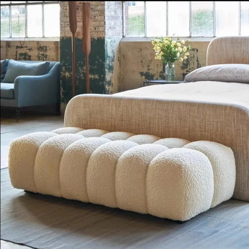 Side view of mirage bench
