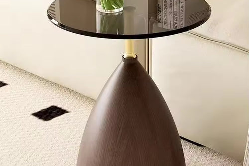 Close view of Tashkent end table 